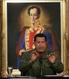Hugo Chávez veut « rétablir la vérité historique » sur la mort de Simon Bolivar