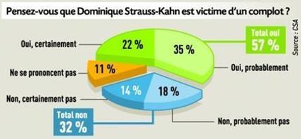 Affaire DSK : ce que signifie le sondage CSA