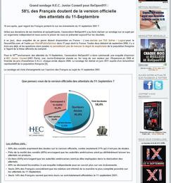 11-Septembre : non, 58% des Français ne croient pas à la théorie du complot