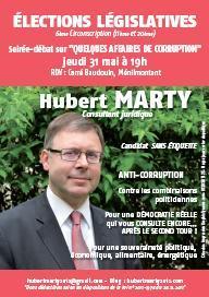 Législatives : qui est le candidat Hubert Marty ?