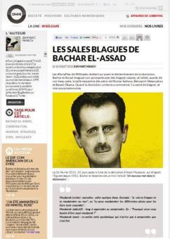 Quand Bachar al-Assad envoyait des vidéos conspirationnistes