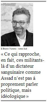 La révolution syrienne et ses détracteurs