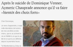 L'hommage d'Aymeric Chauprade à Dominique Venner