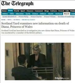 Diana : la police britannique rejette la piste d'un assassinat