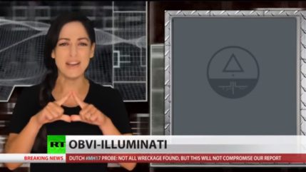 Russia Today, Hillary Clinton et les Illuminati