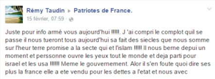 Il tue femme et enfants avant de dénoncer un complot visant à islamiser la France