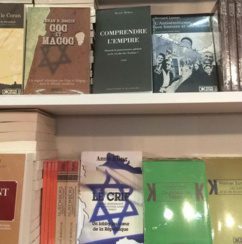 Des livres complotistes et négationnistes en vente au 33ème rassemblement de l'UOIF