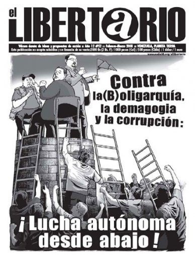 Les anarchistes vénézuéliens d’El Libertario récusent l’explication complotiste de la situation