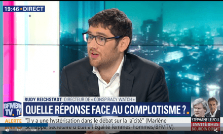 Rudy Reichstadt dans l’émission de Ruth Elkrief (BFM TV)