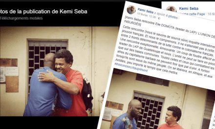 Guadeloupe : un « coup de foudre affectif » entre Kemi Seba et Elie Domota ?