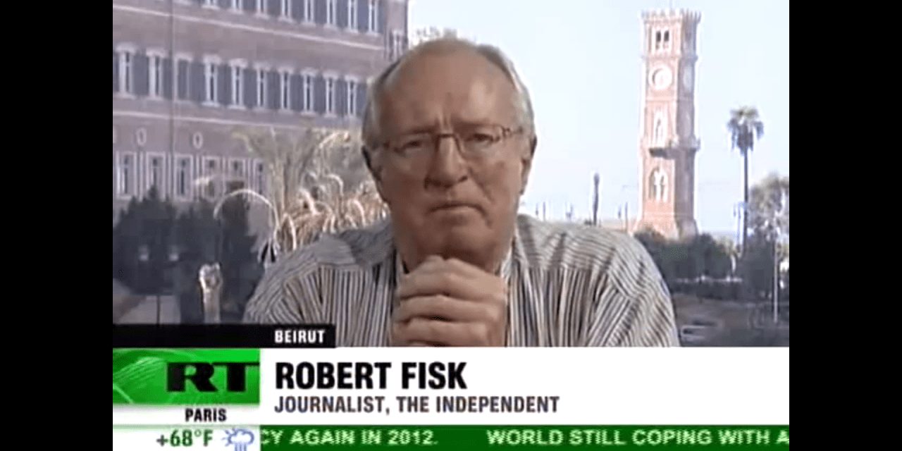 Le problème avec Robert Fisk
