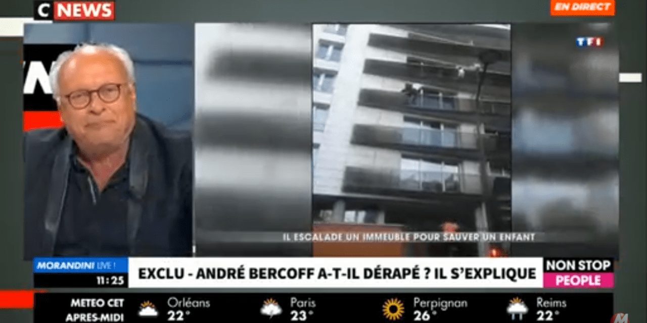 Sauvetage de l’enfant suspendu à un balcon : questions à André Bercoff