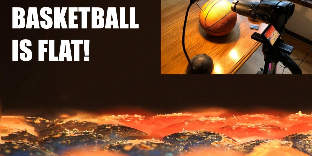 La Terre est plate… comme un ballon de basket