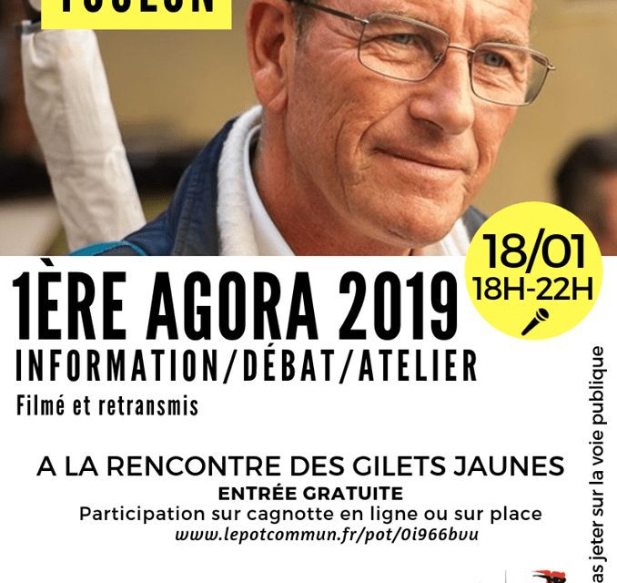 Charlie Hebdo revient sur le meeting de Chouard à Toulon à la rencontre des Gilets jaunes