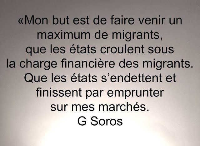 Cette Phrase Sur Les Migrants Que George Soros N A Jamais Prononcee Conspiracy Watch L Observatoire Du Conspirationnisme