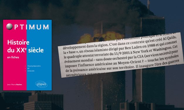 Un récent manuel d’histoire distille la théorie du complot sur le 11-Septembre