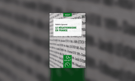 “Le négationnisme en France”, de Valérie Igounet