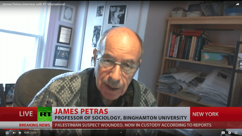James Petras Conspiracy Watch L'Observatoire du conspirationnisme