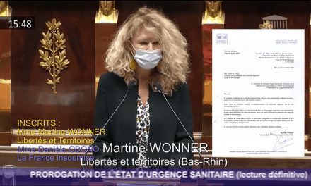 La députée Martine Wonner nous enjoint de supprimer toute publication la concernant