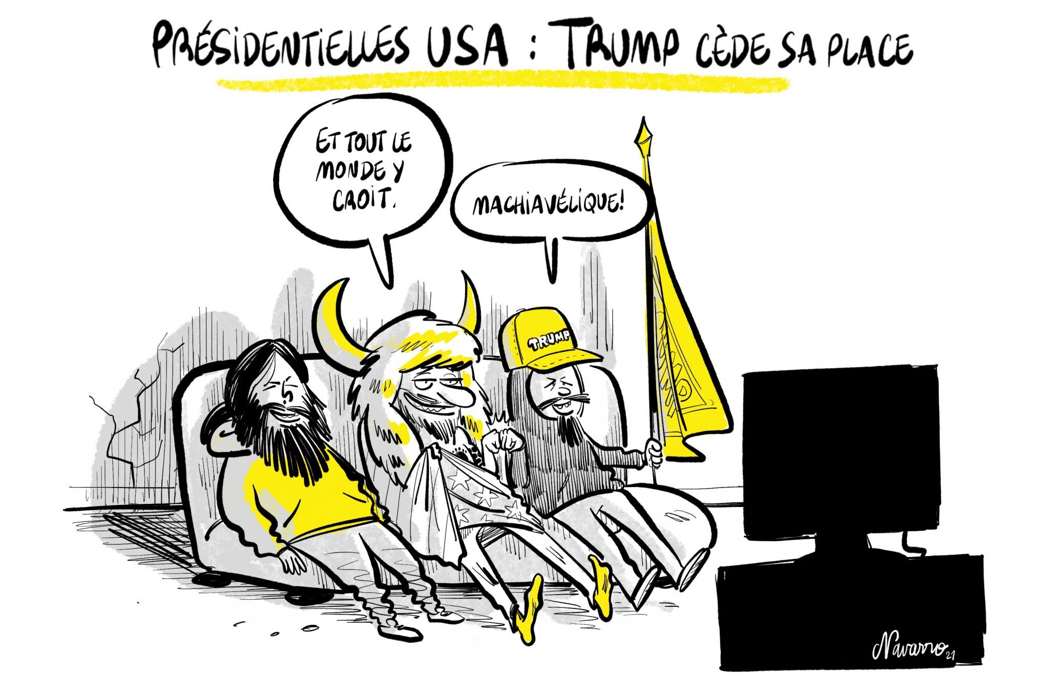 Theorie du complot - Page 5 Trump-cede-sa-place-Morgan-Navarro-2048x1361