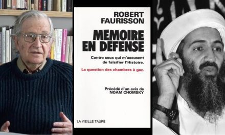 [PODCAST] Noam Chomsky : la liberté d&rsquo;expression à tout prix ?