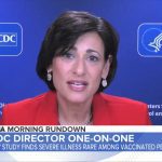 La grossière manipulation des propos de la directrice des CDC par la complosphère antivax